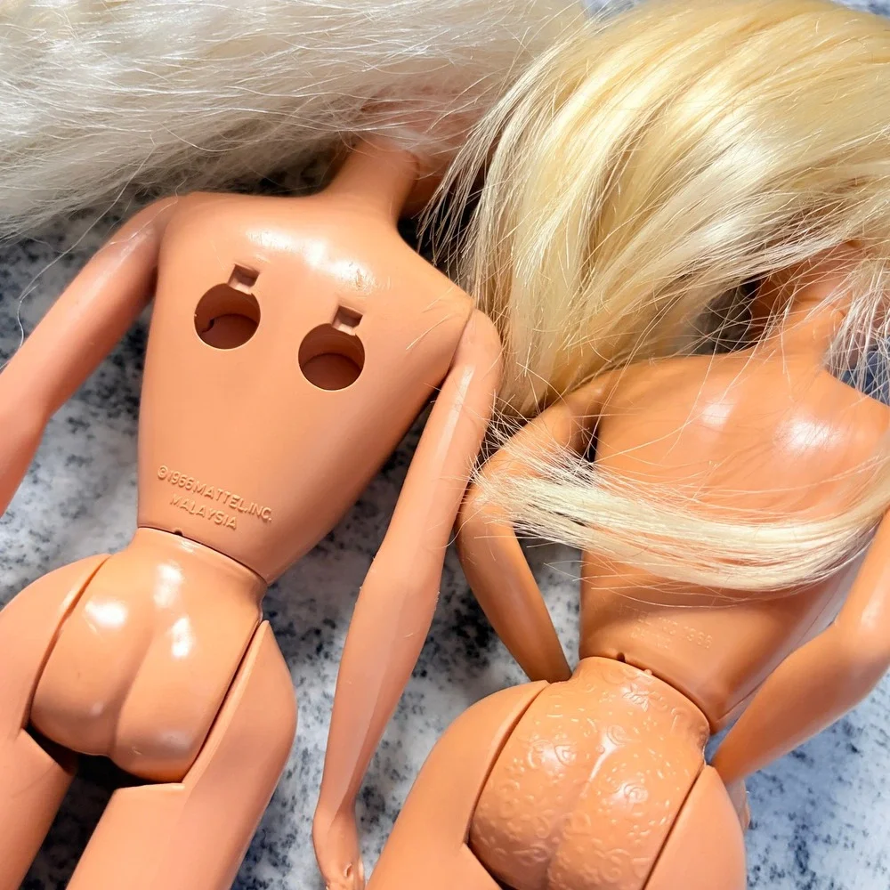 Mattel 1994 Baywatch & Bubble Angel Barbie Doll Lot Blonde 90s Vintage Toys